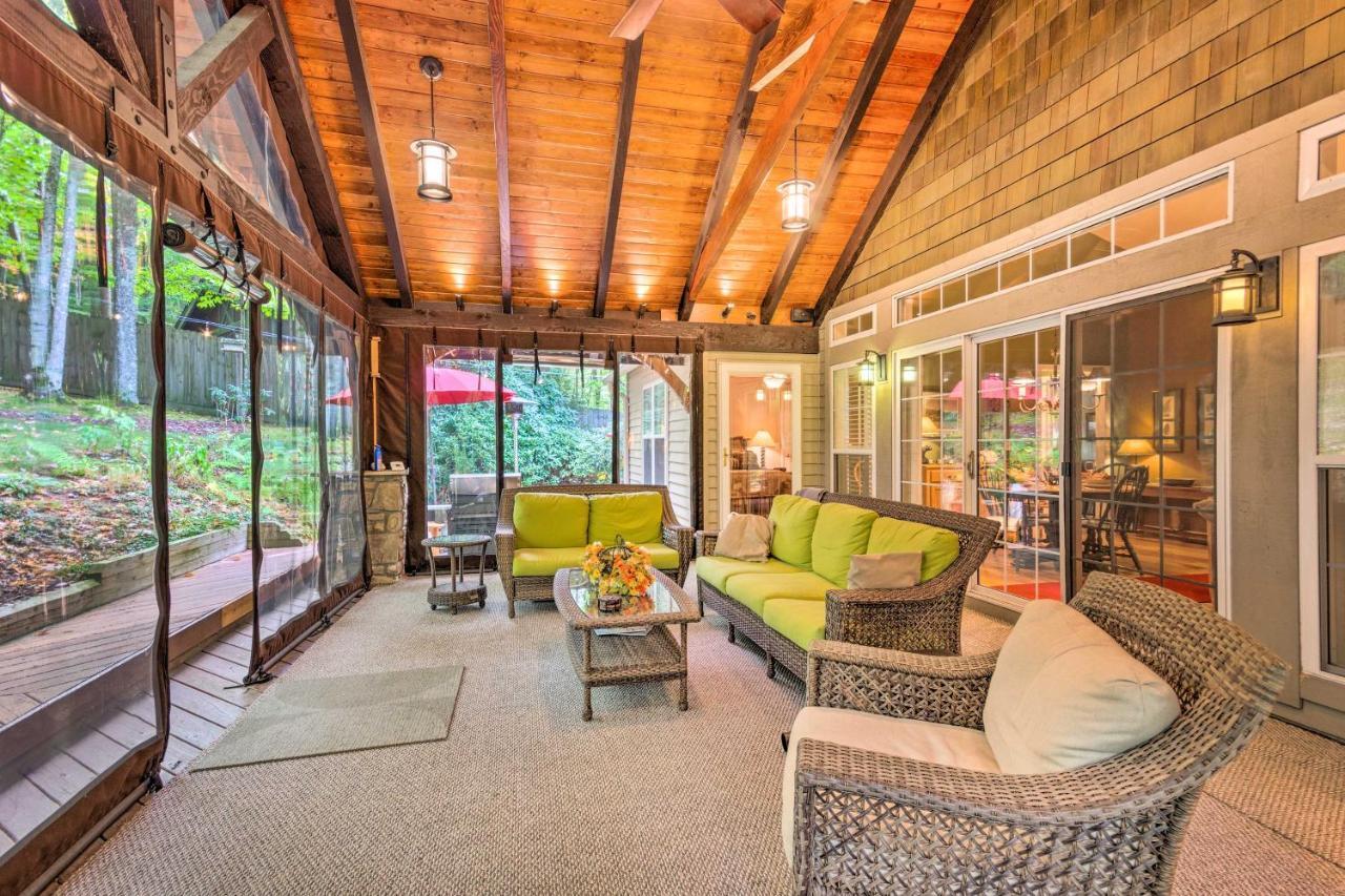 Stunning Beech Mountain Cabin With Porch And Hearth Exterior photo