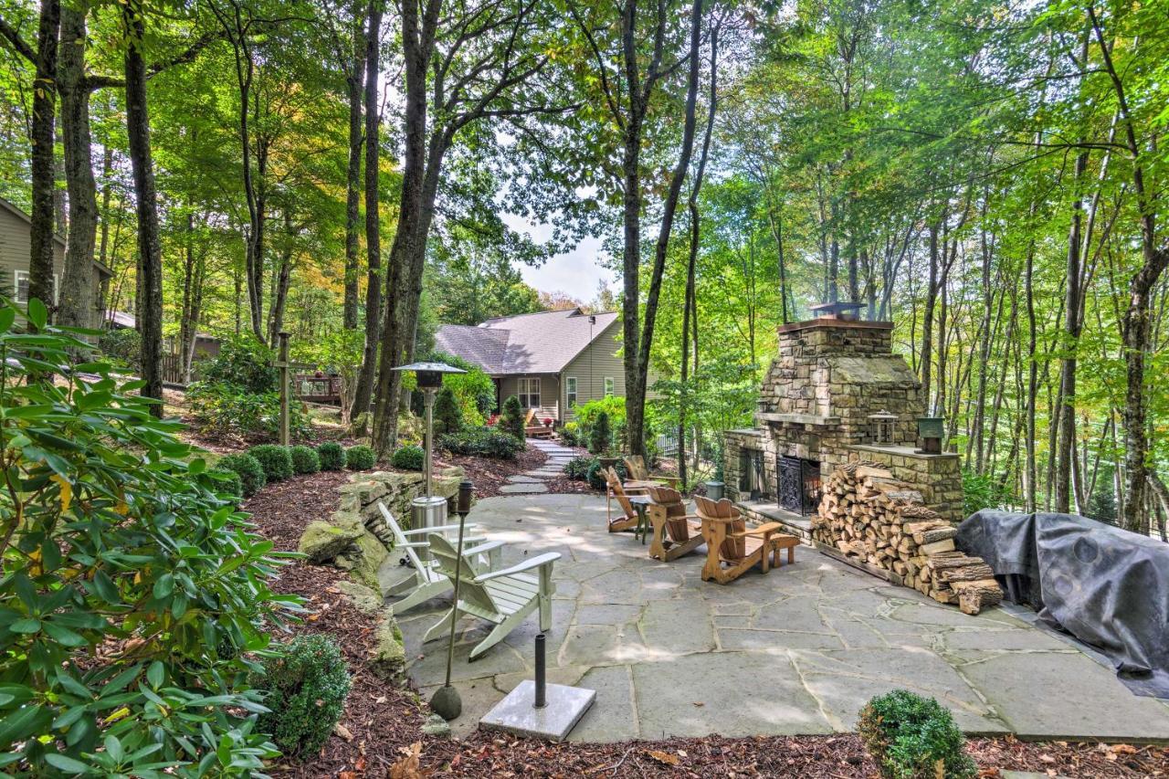 Stunning Beech Mountain Cabin With Porch And Hearth Exterior photo